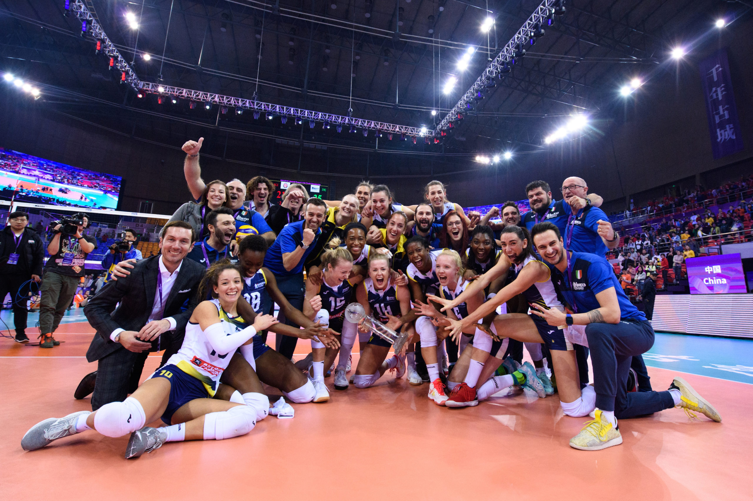 Imoco Volley de Conegliano est Champion du Monde des Clubs Féminins  de la FIVB