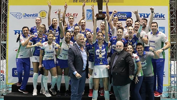 Le club féminin brésilien Itambé Minas obtient son 5ème titre du Championnat des clubs d’Amérique du Sud