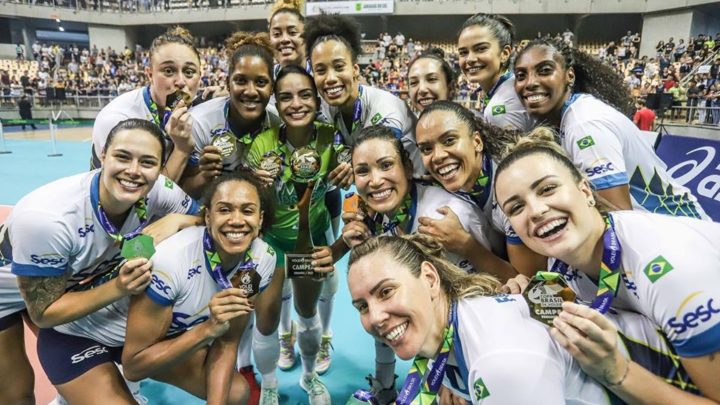 La Coupe du Brésil a ses vainqueurs : Sesc RJ Vôlei (Femmes) et Sada Cruzeiro (Hommes)