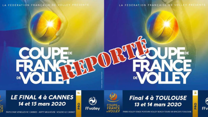 Les Finales de la Coupe de France Pro sont reportées