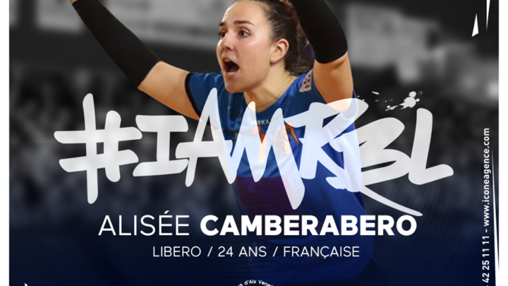 La libero française Alisée Camberabero arrive dans l’un des projets les plus ambitieux de la Ligue A Féminine au Pays d’Aix Venelles Volley-Ball