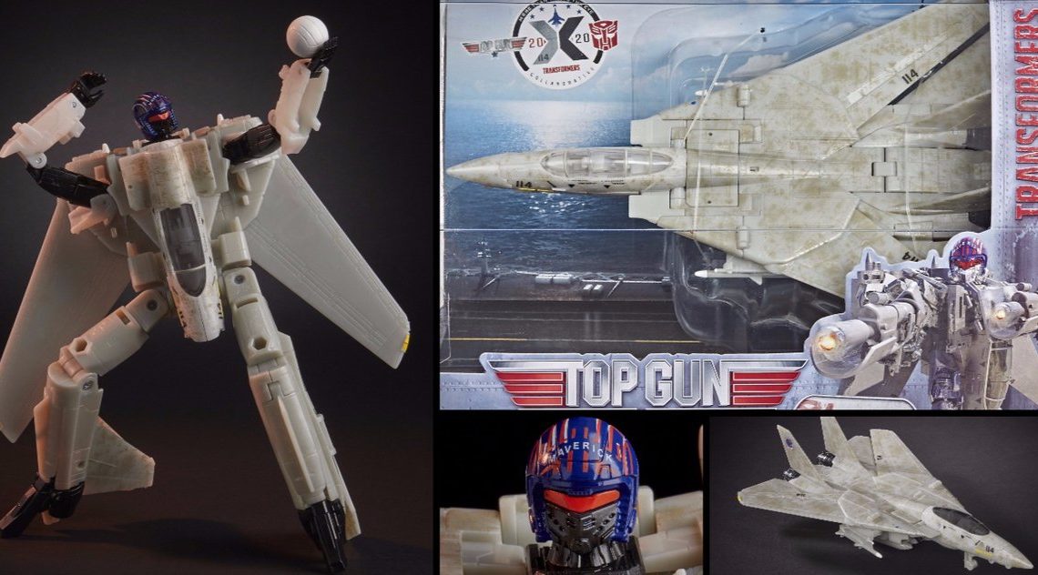Hasbro sort un jouet sorti d’une fusion entre un Transformer, le F-14 de Top Gun et un joueur de volley-ball