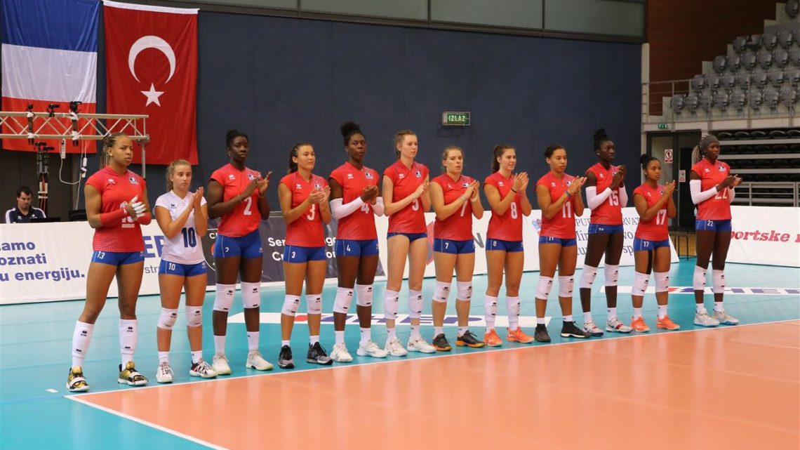 EuroVolley U19F 2020 : L’Equipe de France Féminine U19 bat la Turquie et termine première de sa poule