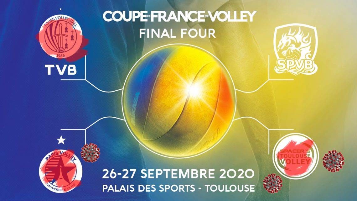 Tours Volley-Ball ne jouera pas la Finale de la Coupe de France à Toulouse