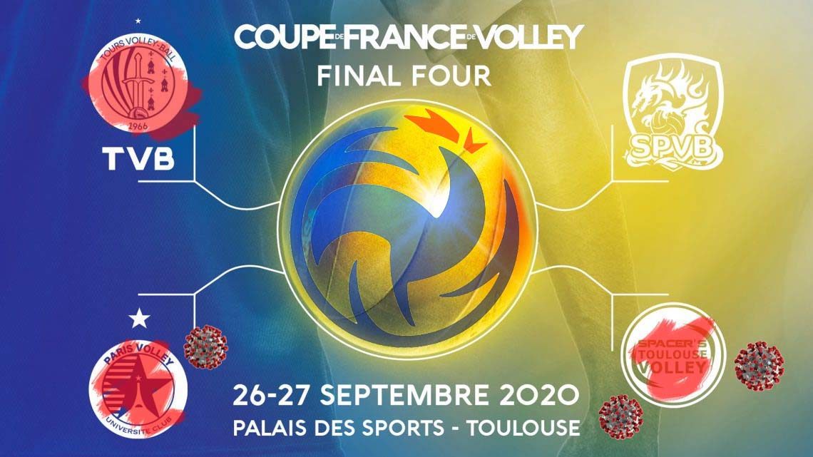 La FFVolley relaie le forfait de Tours Volley-Ball à la Finale de la Coupe de France en lui répondant au passage