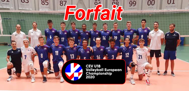 L’Equipe de France U18 forfait pour l’EuroVolley U18M