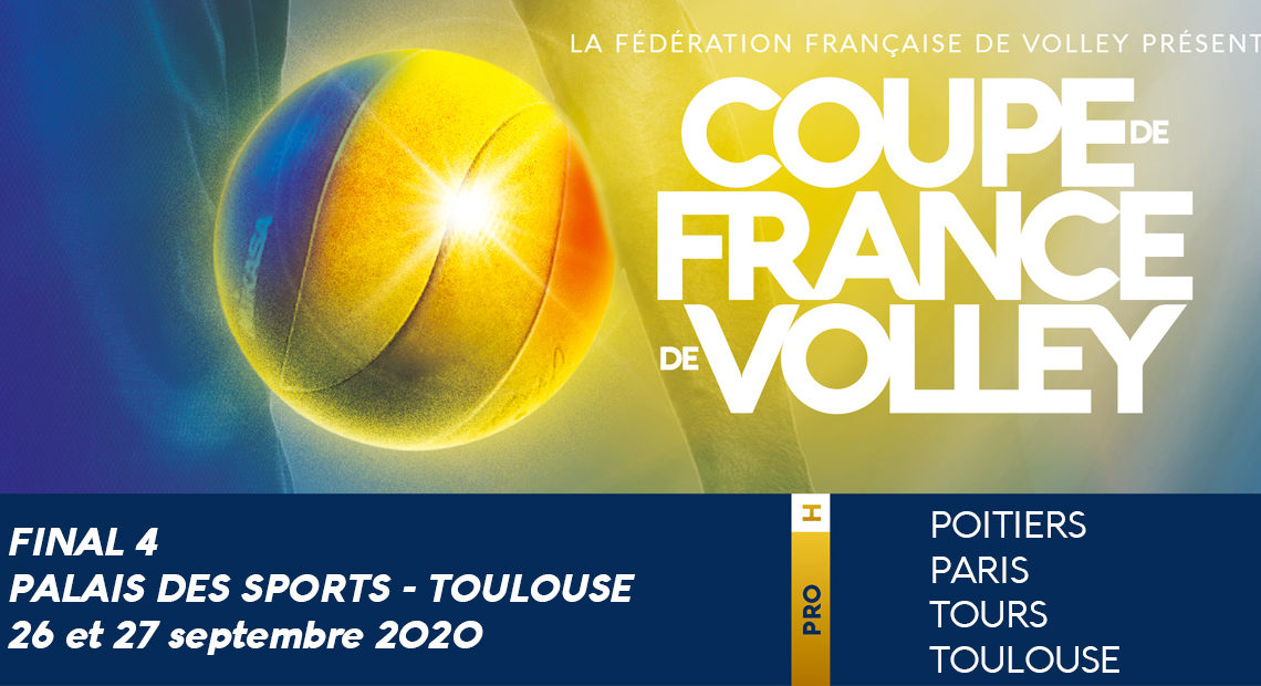 Les Phases Finales de la Coupe de France Masculine arrivent à Toulouse ce samedi 26 septembre