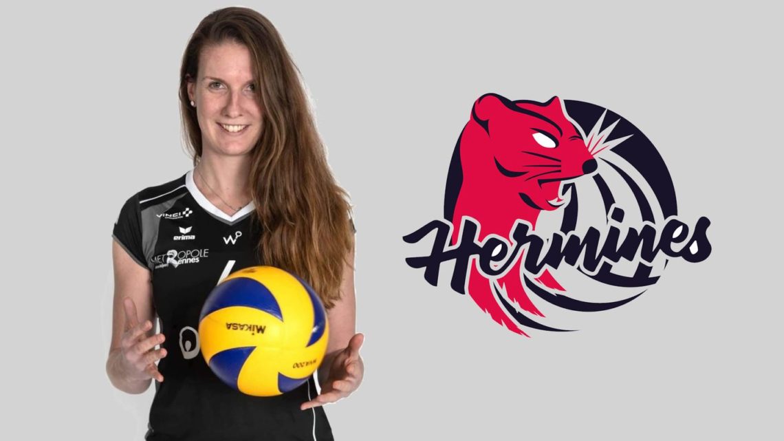 DEF : Floriane Prévert, “Une fidélité à toute épreuve” au Rennes Etudiants Club Volley Féminin
