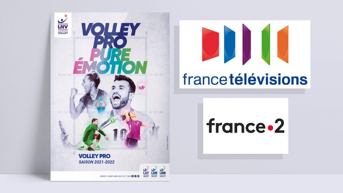 France Télévision diffusera le Volley Pro Saison 2021-2022 de la LNV